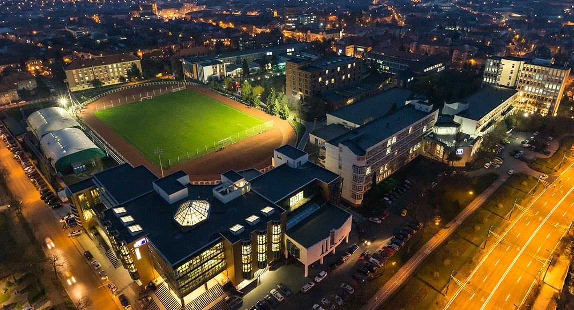 campus vedere din drona