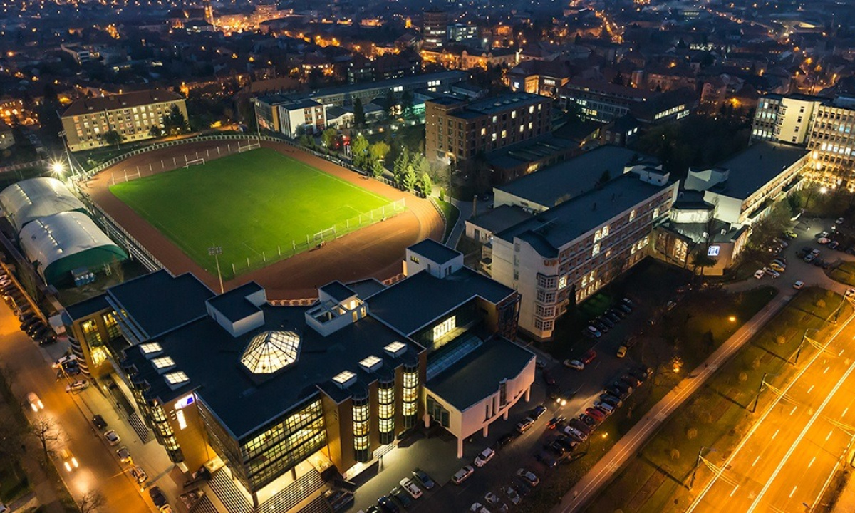 campus vedere din drona