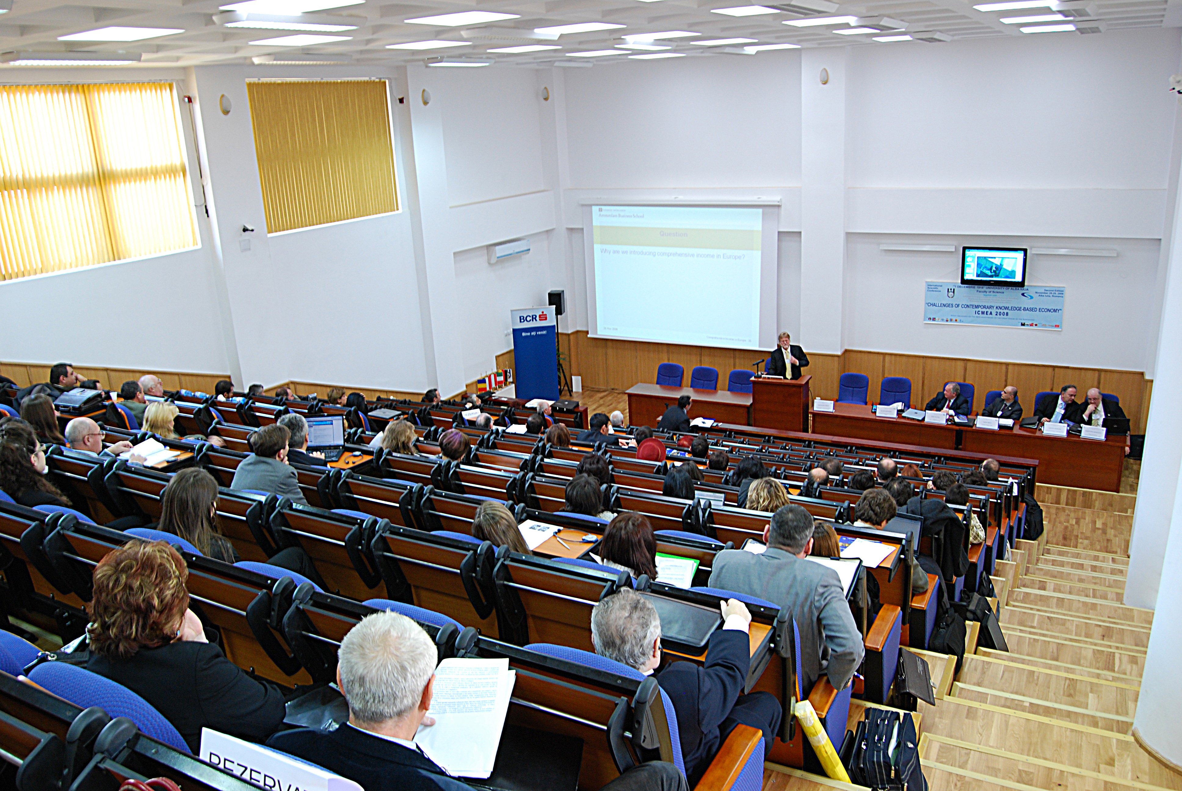 university auditorium