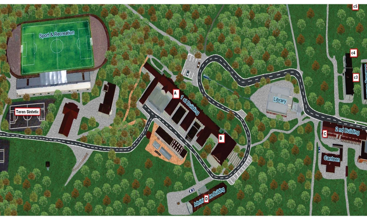 Map of the Campus