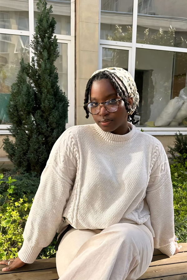Portrait of student