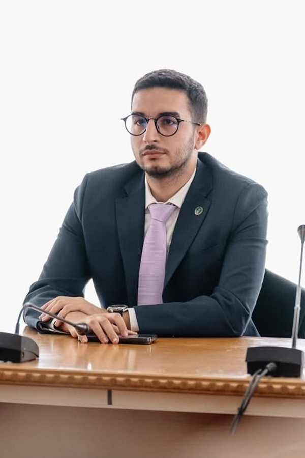 Portrait of student